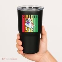 Retro Bulldog Tumbler thumb 2