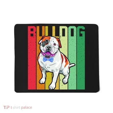 Retro Bulldog Mousepad