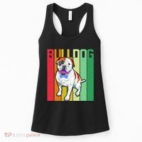 Retro Bulldog Women's Tank Top thumb 0