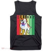 Retro Bulldog Tank Top thumb 0