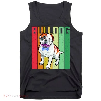 Retro Bulldog Tank Top