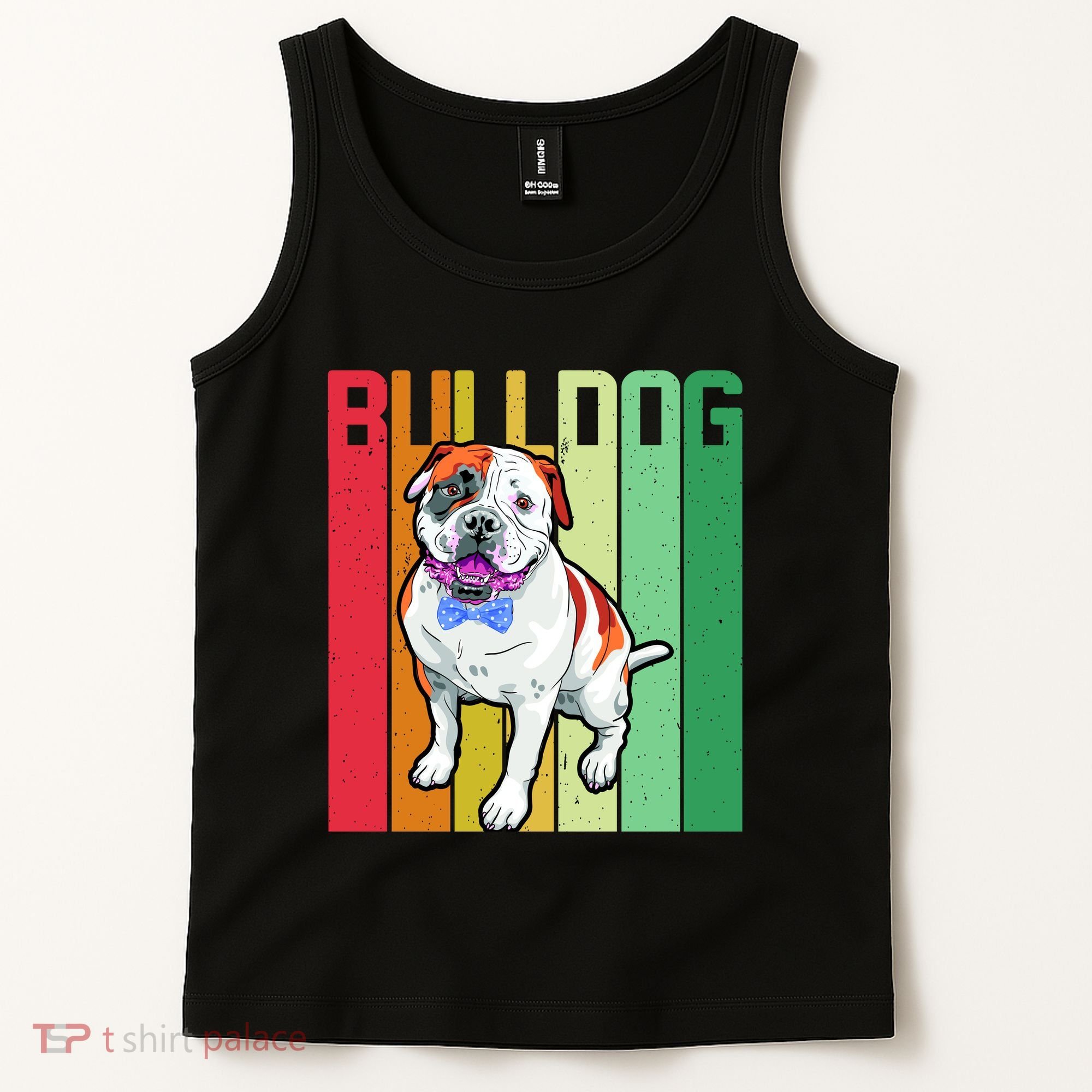 Retro Bulldog Tank Top