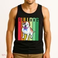 Retro Bulldog Tank Top thumb 3