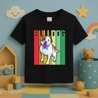 Retro Bulldog Toddler T-Shirt thumb 3