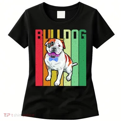 Retro Bulldog Women's T-Shirt