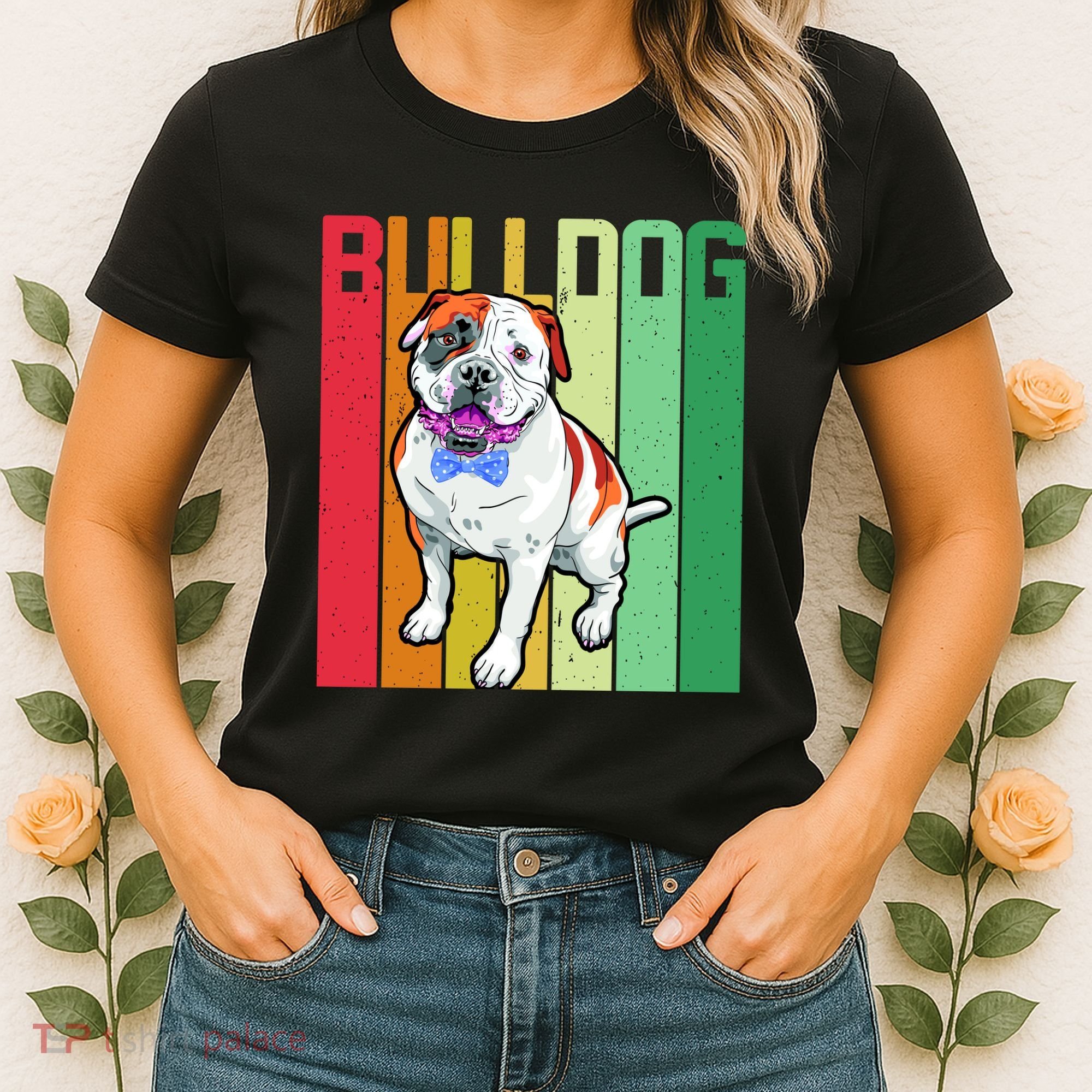 Retro Bulldog Women's T-Shirt