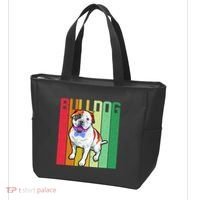 Retro Bulldog Tote Bag thumb 3