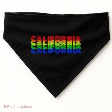 Retro California USA-Made Doggie Bandana