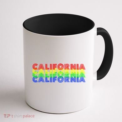 Retro California Coffee Mug back