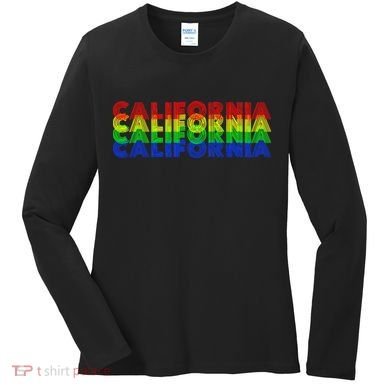Retro California Women's Long Sleeve Shirt