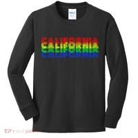 Retro California Kids Long Sleeve Shirt thumb 0