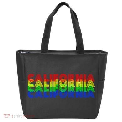 Retro California Tote Bag