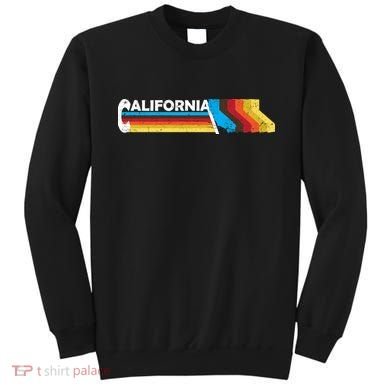 Retro California Colorful Logo Sweatshirt