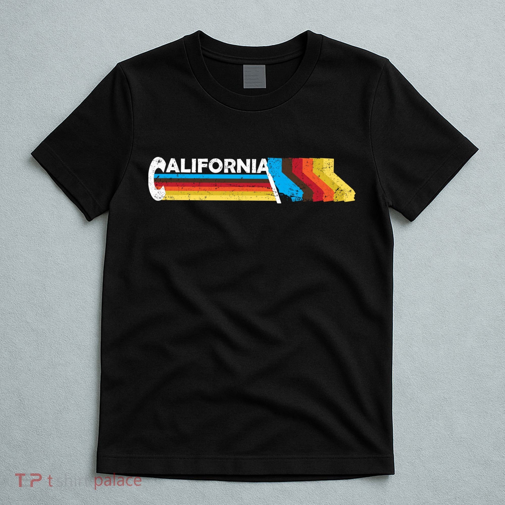 Retro California Colorful Logo T-Shirt
