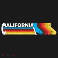 Retro California Colorful Logo T-Shirt thumb 7