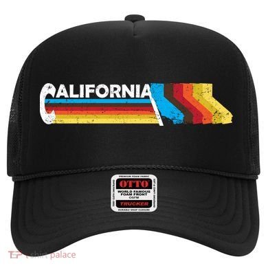 Retro California Colorful Logo Hat