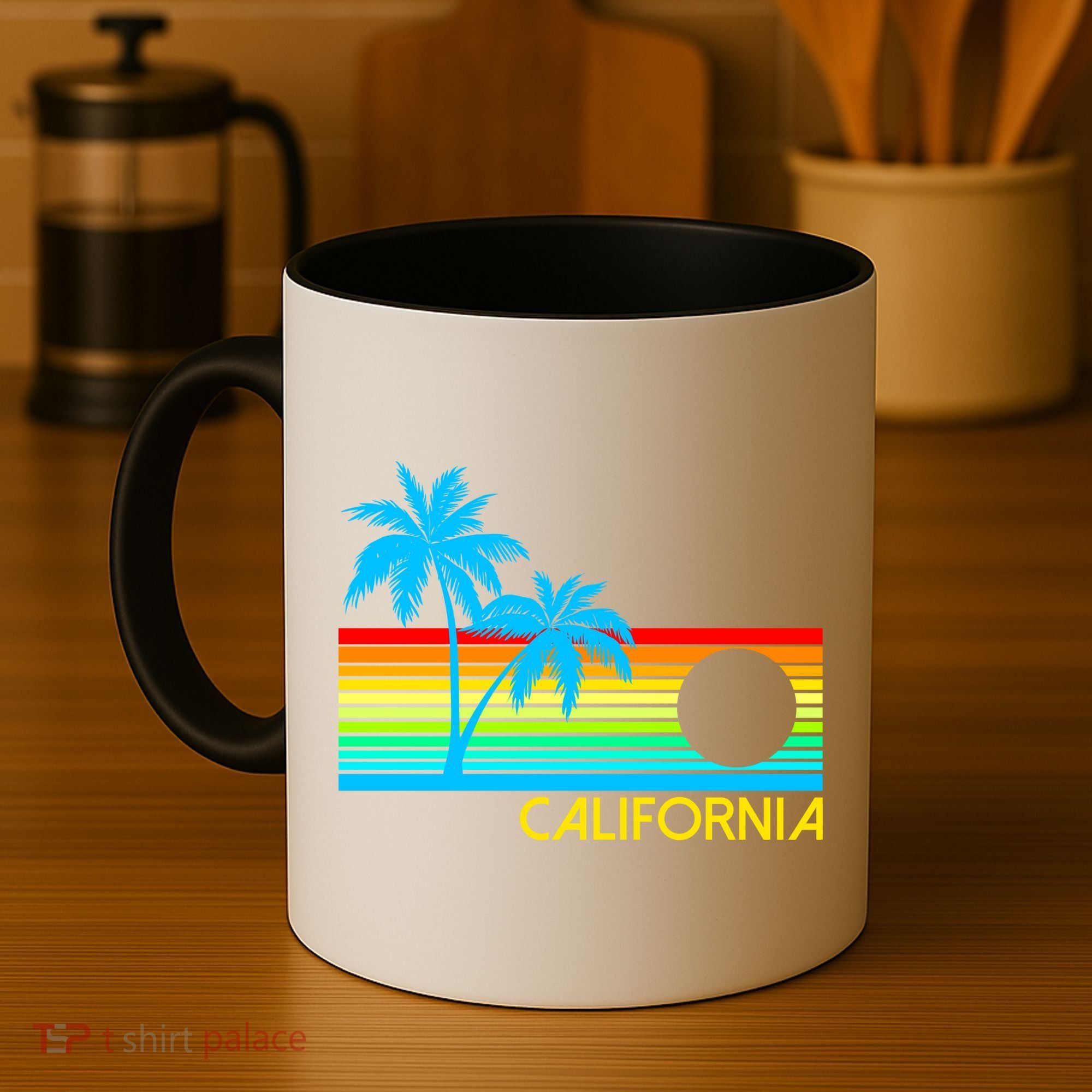 Retro California Logo Coffee Mug
