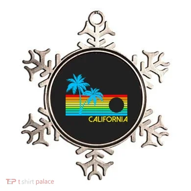 Retro California Logo Ornament