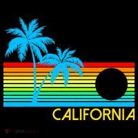 Retro California Logo Ornament thumb 1