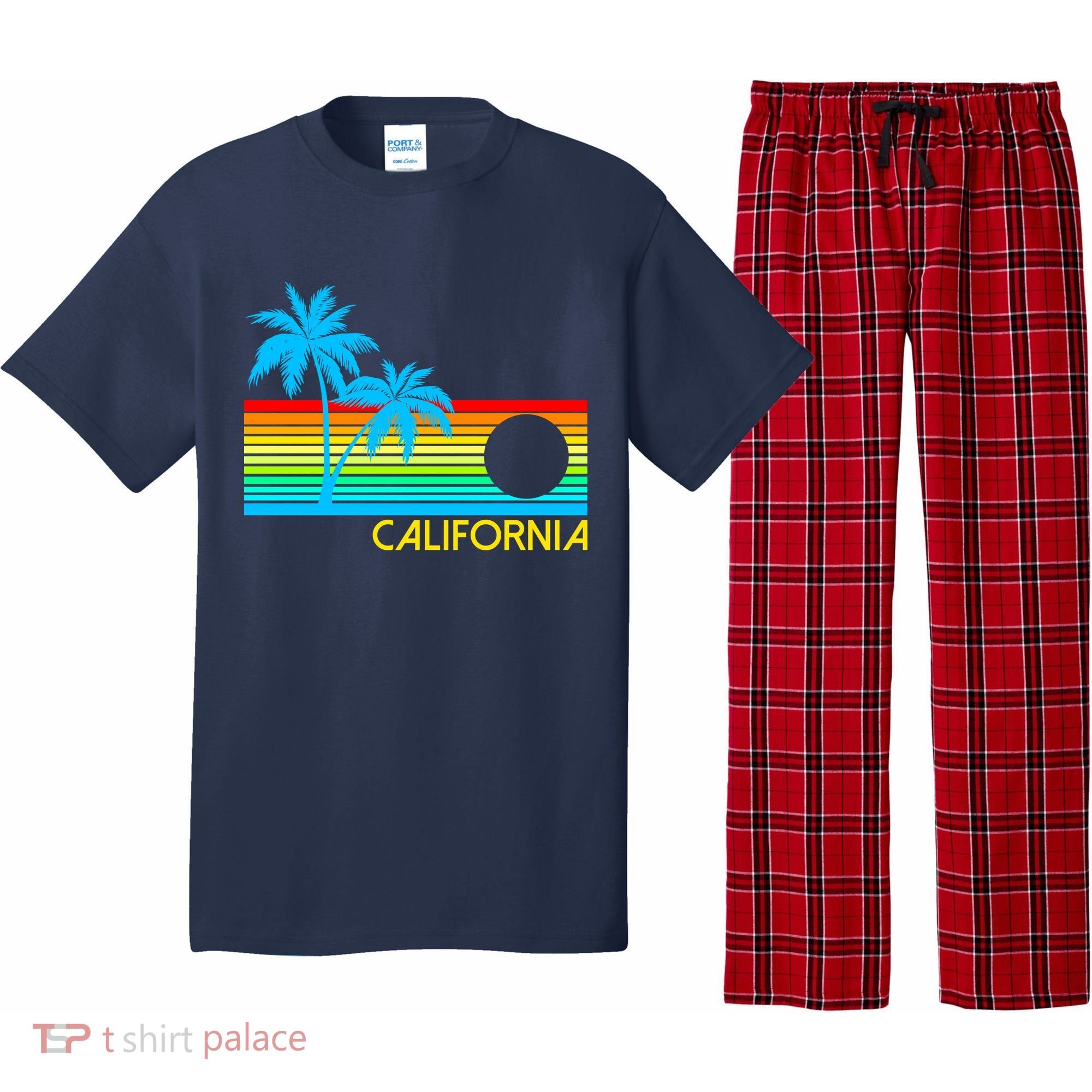 Retro California Logo Pajama Set
