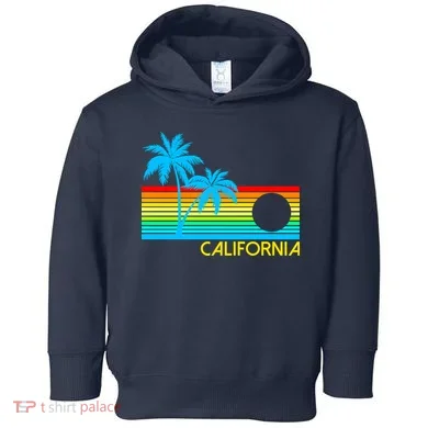 Retro California Logo Toddler Hoodie