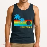 Retro California Logo Tank Top thumb 3