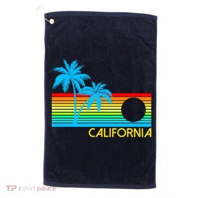 Retro California Logo Golf Towel