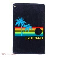 Retro California Logo Golf Towel thumb 0