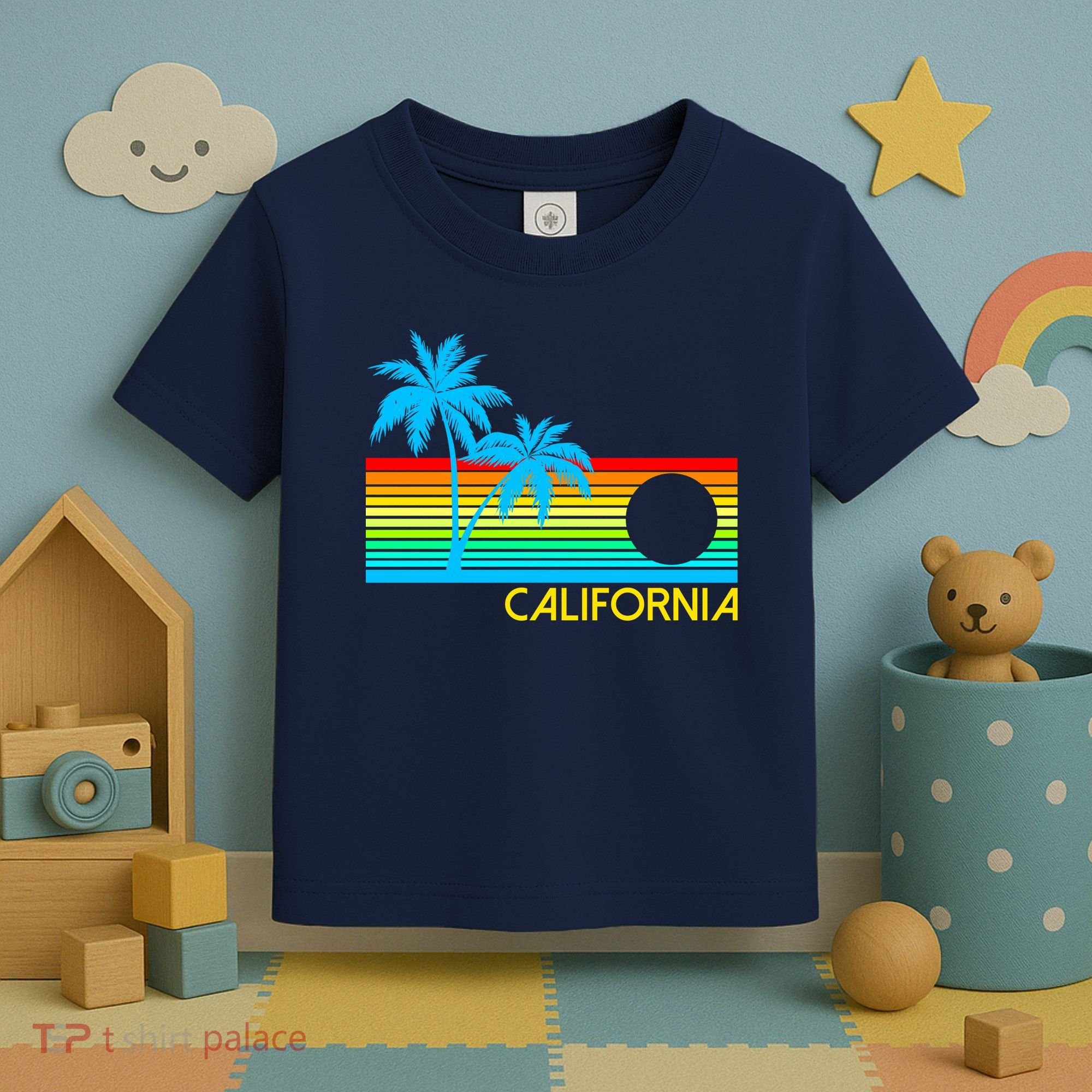 Retro California Logo Toddler T-Shirt