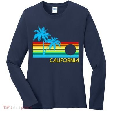 Retro California Logo Women's Long Sleeve Shirt