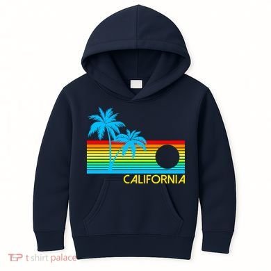 Retro California Logo Kids Hoodie