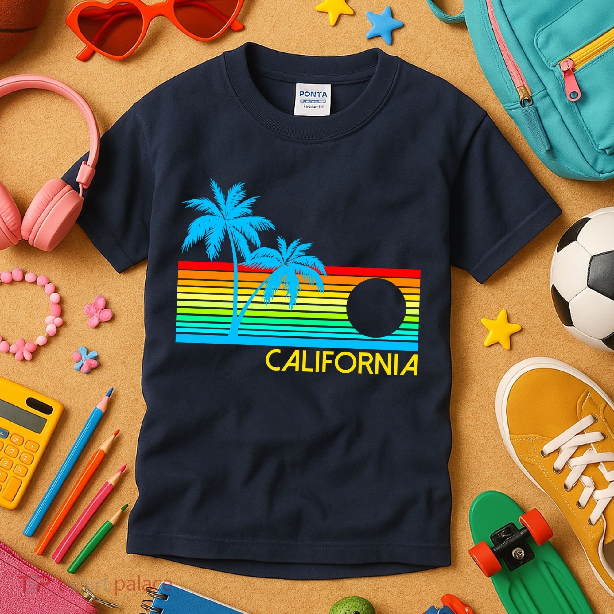 Retro California Logo Kids T-Shirt