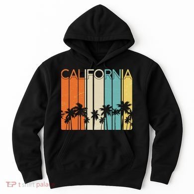 Retro California Palms Hoodie