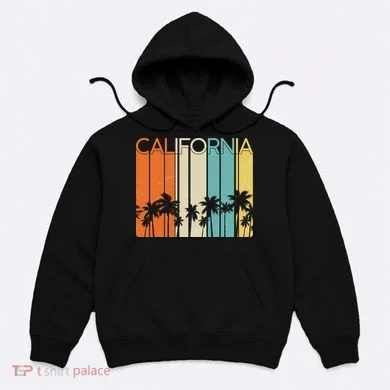 Retro California Palms Hoodie
