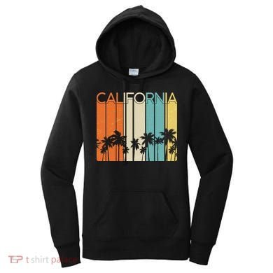 Retro California Palms Women's Hoodie