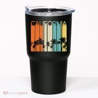 Retro California Palms Tumbler thumb 0