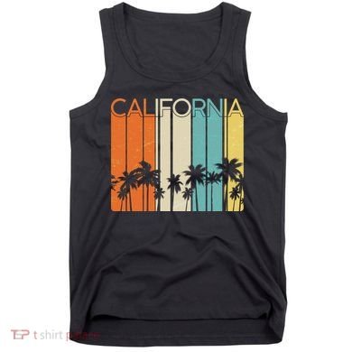 Retro California Palms Tank Top