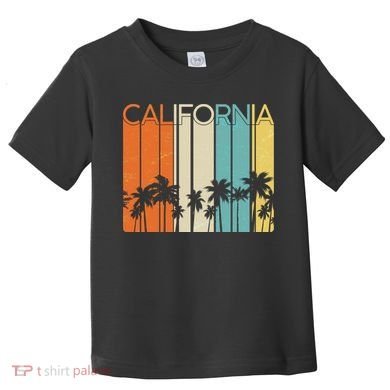 Retro California Palms Toddler T-Shirt