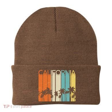 Retro California Palms Beanie