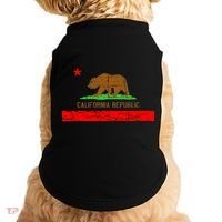 Retro California Republic Flag Doggie Tank thumb 0
