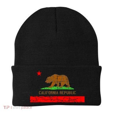 Retro California Republic Flag Beanie