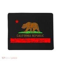 Retro California Republic Flag Mousepad thumb 0