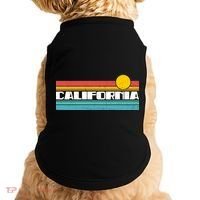 Retro California Stripe Logo Doggie Tank thumb 0
