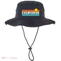Retro California Stripe Logo Bucket Hat thumb 0
