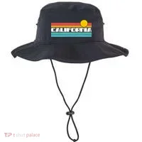 Retro California Stripe Logo Bucket Hat thumb 0