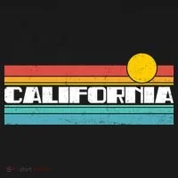Retro California Stripe Logo Bucket Hat thumb 4