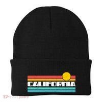 Retro California Stripe Logo Beanie thumb 0