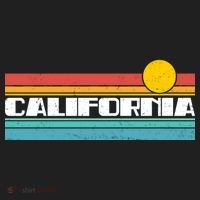 Retro California Stripe Logo Beanie thumb 2