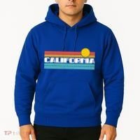 Retro California Stripe Logo Hoodie thumb 2