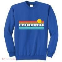Retro California Stripe Logo Sweatshirt thumb 0